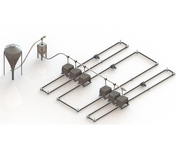 Central feeding system